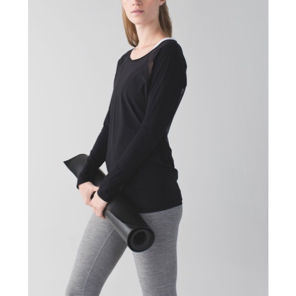 lululemon athletica Tops - Lululemon If You're Lucky Long Sleeve Tee